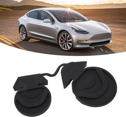 Tesla Charging Port Wrap Cover 2 PCS For 2017-2023 Model 3/Y